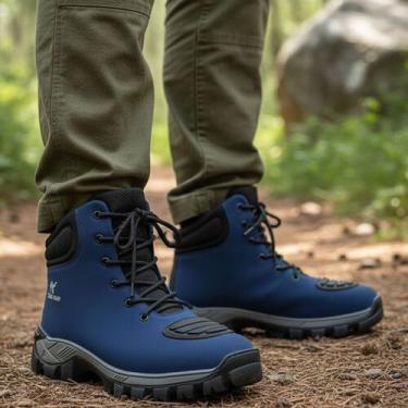 Imagem de Bota Coturno Adventure Masculino Militar Impermeável Tratorado Confort