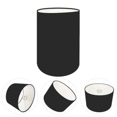 Imagem de Cúpula Abajur Cilíndrica Cp-8004 Ø15x25cm Preto - Vivare
