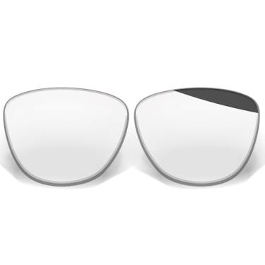 Imagem de Ensky HardyShield Lentes de reposição fotocromáticas para óculos de sol Ray-Ban Meta Skyler RW4010 52 mm armação inteligente - à prova de arranhões, garantia de ajuste perfeito