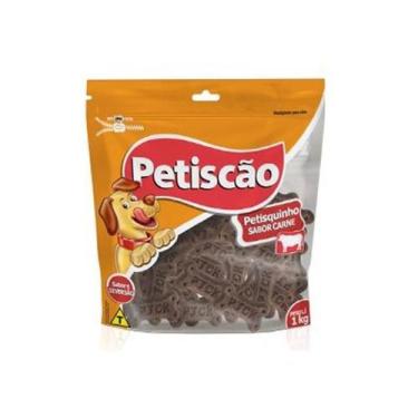 Imagem de Petisco Petisquinho Cães Carne 1Kg - Petiscao