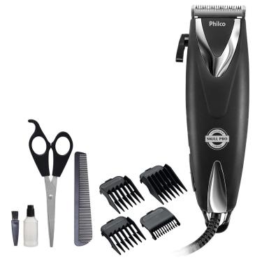 Imagem de Máquina de Cortar Cabelo Philco PCR12CR Preta 220V