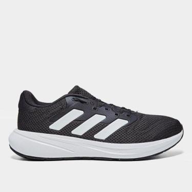 Imagem de Tênis Adidas Response Runner, Preto, Branco, 42