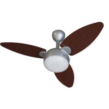 Imagem de Ventilador De Teto Elluz Inverter Tabaco e Cinza - Ventisol