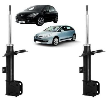 Imagem de Amortecedor Dianteiro Direito+Esquerdo Peugeot 307 2002 A 2011 Kayaba,