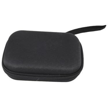 Imagem de Estojo de transporte de palhetas, capacidade de 20 peças, caixa de armazenamento de palhetas de EVA para clarinete de saxofone (cinza) (preto)