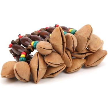 Imagem de RiToEasysports Pulseira de Tambor Africano Artesanal, Porca, Sino, Percussão, Instrumento Musical, Suprimentos para Bateristas e Amantes de Música