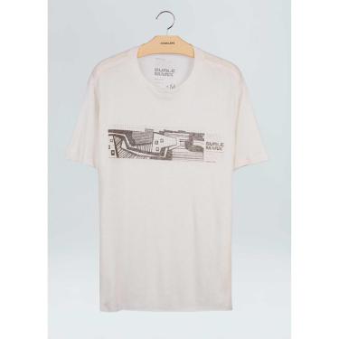 Imagem de T-shirt light burle marx santa clara OSKLEN-Masculino