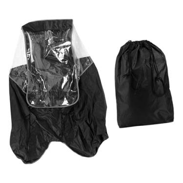 Imagem de YIJU Capa de Chuva para Banco Traseiro de Bicicleta Infantil, Durável, à Prova D'água, Equipamento Prático para Ciclismo