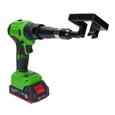 Imagem de Hyuduo Alicate de Quilha de Aço Leve Elétrico, Pistola de Perfuração de Curso Ajustável de Alta Eficiência Rotativa de 360 ​​graus para Projetos de Construção