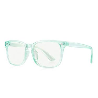 Imagem de Óculos de sol masculinos para mulheres, retrô, moderno, masculino, feminino, clássico, óculos de sol, Armação verde Tra/Lente Tra, Lens Width: 52 Millimeters