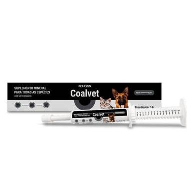 Imagem de Coalvet Suplemento Mineral Carvão Ativado Cães e Gatos Pearson 14g