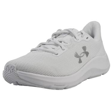 Imagem de Under Armour Charged Pursuit 4 Tênis feminino, Branco/Prata Metálico, 38