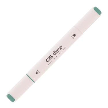 Imagem de Marcador Artístico Criativo Flow 2.0 Verde Opaco N132 Cis (YC-VXP8-L84