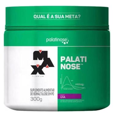 Imagem de Palatinose em Pó Max Titanium Pote 300g Sabor Uva