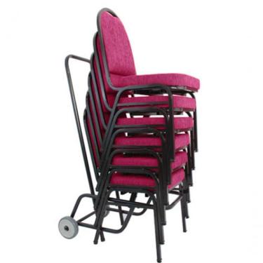 Imagem de 06 Cadeiras Para Hotel E Auditório Linha Hotel Rosa