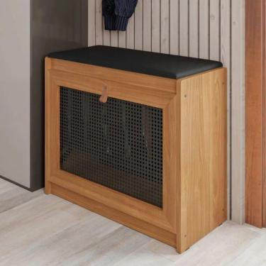 Imagem de Banco Com Acento Esrofado Zorro Marrom-preto