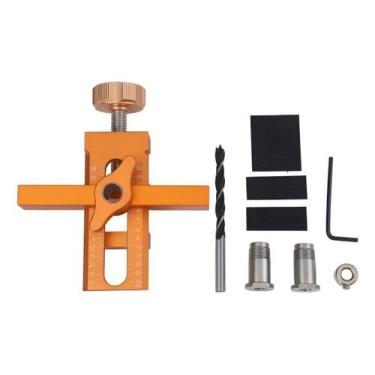 Imagem de Gabarito De Alumínio Montagem Porta Madeira E Guia Furo 10mm - Gabarit