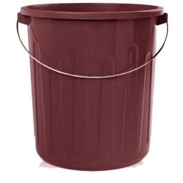 Imagem de Kit 6 Baldes De Limpleza Plástico Resistente 30 Litros 39Cm