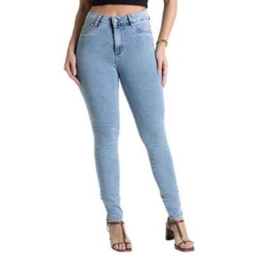 Imagem de Calça Jeans Sawary Levanta Bumbum - 281979 - Azul medio 48-Feminino