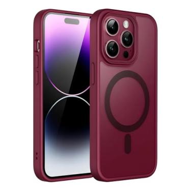 Imagem de Capinha Magnetica para iphone Anti-Impacto e Proteção Reforçada (Bordo, iphone 16)