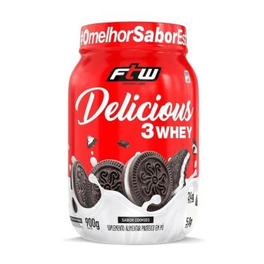 Imagem de Delicious 3whey 900g Sabor Cookies