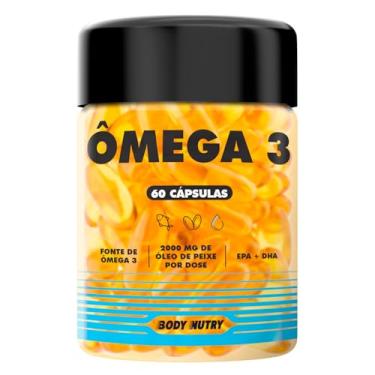 Imagem de Omega 3 2000mg 60 Softgels Alta Concentração Ultra Concentrado Rico em Dha 240mg e Epa 360mg Fish Oil Materia Prima Importada