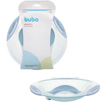 Imagem de Pratinho Infantil Com Ventosa Azul 18861 Buba