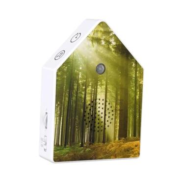 Imagem de menolana Caixa de Som com Canto de Pássaros para Ambientes Internos, com Temporizador, Ideal para Escritório, Dormitório, Lareira e Quartos.