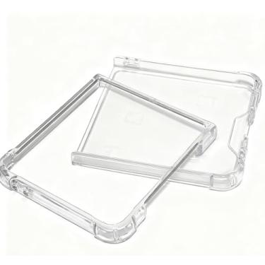 Imagem de Capa transparente de TPU transparente à prova de choque para Samsung Galaxy Z Flip7 Flip6 Flip5 Flip4 (Flip7)
