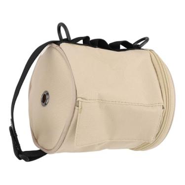 Imagem de Cryfokt Pendurado Suporte de Higiênico à Prova Dwaterproof água Portátil Acampamento Ao Ar Livre Dispensador Tecido Oxford Pano para Piqueniques e Churrascos (Cáqui)