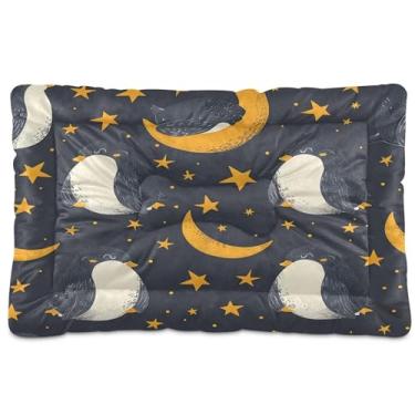 Imagem de SEHANY Cama de pinguins fofos para cães e gatos com fundo antiderrapante, caixa de canil, colchão macio para animais de estimação, lavável para cães pequenos, médios e grandes, gatos, 91 x 61 cm