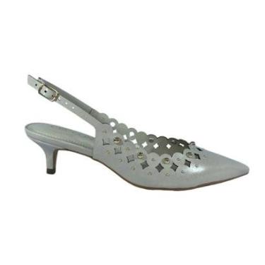 Imagem de Slingback Cecconello Off White Desat-Feminino