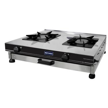Imagem de Fogão Industrial de Mesa Metvisa 2 Bocas FGIM2B