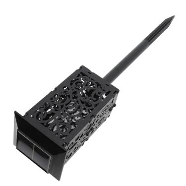 Imagem de Garosa Luzes de Caminho Solar Ao Ar Livre, Luzes de Estaca de Jardim Solar ABS Com Bateria de 2200mAh Liga/Desliga Automática IP65 para Iluminação de Paisagem de Caminho de Quintal de Gramado