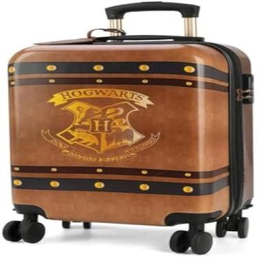 Imagem de Mala pequena com rodinhas, ideal para criancas, multicolorida e magica,divertida