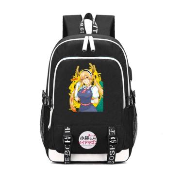 Imagem de Mochila Kobayashi`s Dragon Maid Kids School Oxford 30x15x44cm