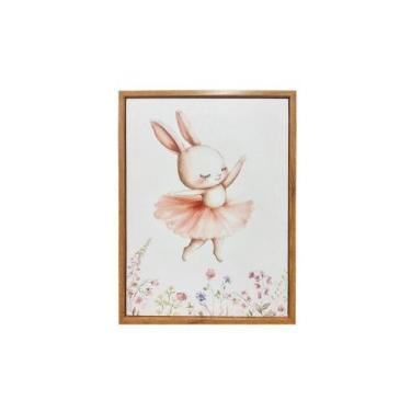 Imagem de Quadro Decorativo Laço Bebê 40x30 cm - LACO BEBE, 30X40, COELHA BAILAR