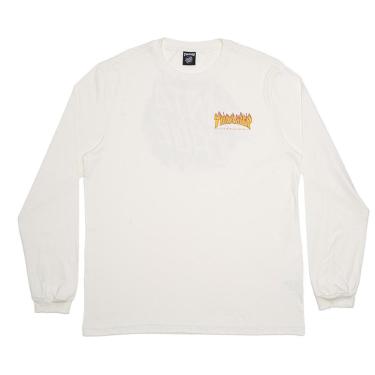 Imagem de Camiseta Santa Cruz Manga Longa Thrasher Flame Dot-Masculino