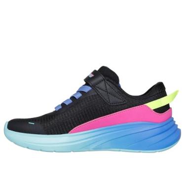Imagem de Skechers Tênis feminino Wave 92-Imara Lite, Preto/Multi, 13 Little Kid