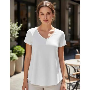 Imagem de Blusa Feminina Basica Mullet P Ao Xgg Malwee, GG, Branco