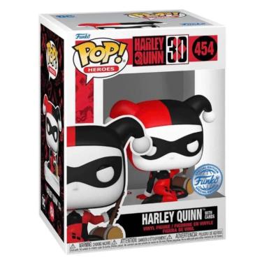 Imagem de Funko Pop DC 454 Harley Quinn w/ Cards Special Edition