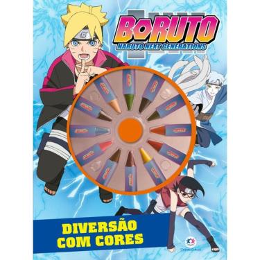 Imagem de Boruto - Diversão com cores - Giz de cera
