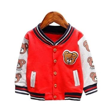 Imagem de Jaqueta De Algodão Para Bebês Meninos E Meninas Com Estampa De Desenho