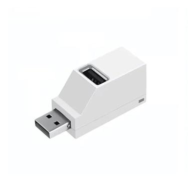 Imagem de Mini caixa divisora com extensor de adaptador 3.0, hub multiportas, hub de 3 portas 2.0, sem fonte de alimentação externa para laptop de mesa