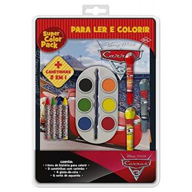 Imagem de Livro - Disney - Super Color Pack - Carros 3 - Editora DCL