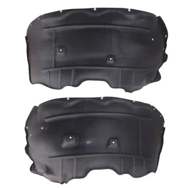 Imagem de TRQ Conjunto de forro de para-lama interno GM1248263 GM1249263 compatível com Chevrolet Colorado GMC Canyon 2015-2022