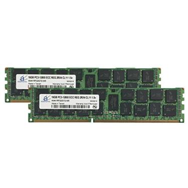 Imagem de Adamanta Atualização de memória de servidor de 32 GB (2 x 16 GB) para Dell PowerEdge R715 DDR3 1600Mhz PC3-12800 ECC registrado 2Rx4 CL11 1,5v