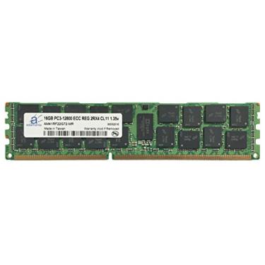 Imagem de Adamanta Atualização de memória de servidor de 16 GB (1 x 16 GB) para Dell PowerEdge R320 DDR3 1600Mhz PC3-12800 ECC registrado 2Rx4 CL11 1,35v