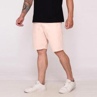 Imagem de Bermuda Masculina Sarja Chino Casual Confortável Algodão-Masculino