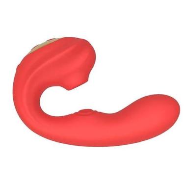 Imagem de Vibrador Ponto G Recarregável com Pressão e Impulso - INTT Toys